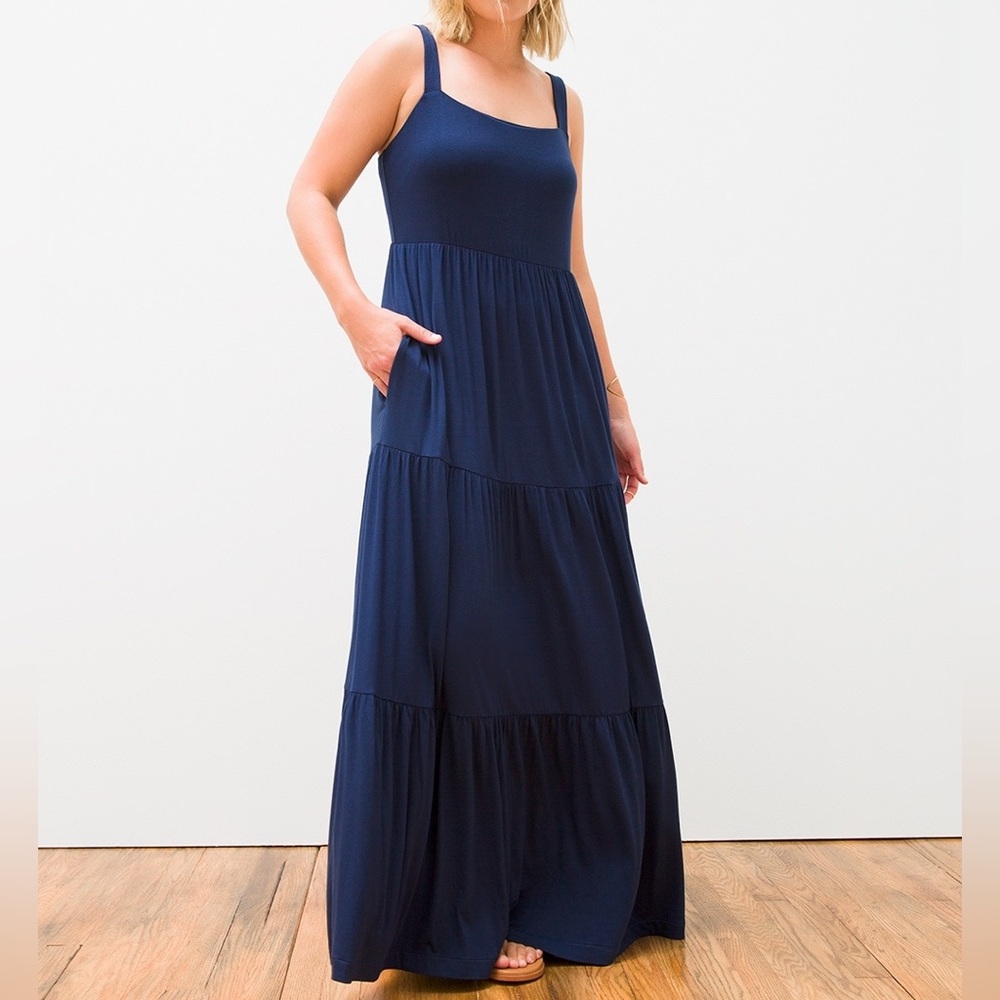 Soma Soft Jersey Trapeze Maxi Bra Dress